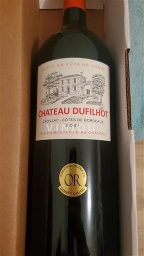 Bordeaux Cadillac-côtes-de-bordeaux Château Filhot 2021