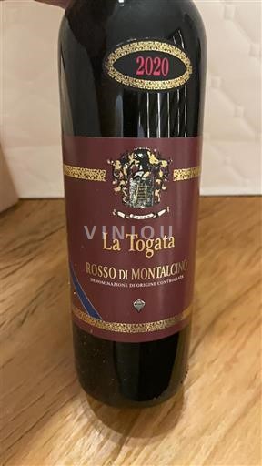 Tuscany Rosso di Montalcino La Togata 2020