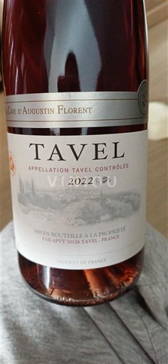 Rhône-dalen Tavel Côte d'Augustin Florent 2022