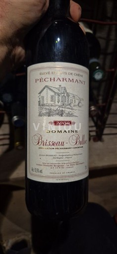Sudoeste Pécharmant Domaine Brisseau-Belle 2000