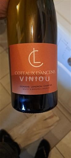 Loiredalen Coteaux-d'ancenis Domaine Landron Chartier Malvoisie 2023