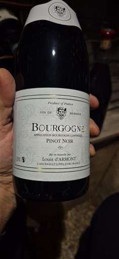 Bourgogne Louis d'Armont Pinot Noir Icke årgångsbetecknad