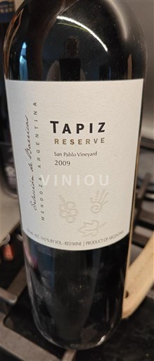 Mendoza Unspecified Tapiz Reserve 2009