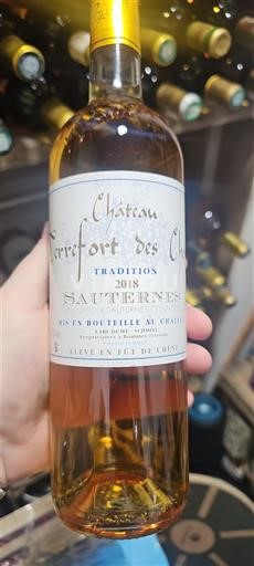 Bordeaux Sauternes Château Terrefort des Chênes Tradition 2018