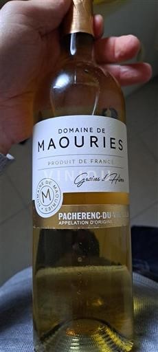 South West Pacherenc-du-Vic-Bilh Domaine Maouries Grains d'Hiver 2022