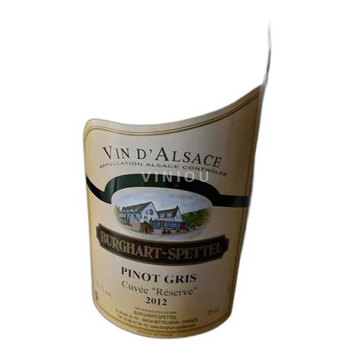 Elsass Nicht spezifiziert Burghart-Spettel Réserve 2012