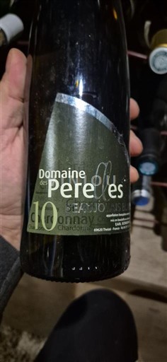 Vin Blanc sec Domaine S Perelles 2010 France Jura Côtes-du-jura AOC
