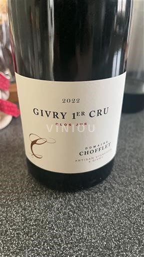 Burgundsko Nespecifikováno Premier Cru Domaine Chofflet Clos Jus 2022