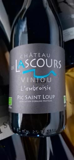 Languedoc Pic-saint-loup Château Lascours L'ambroisie 2023