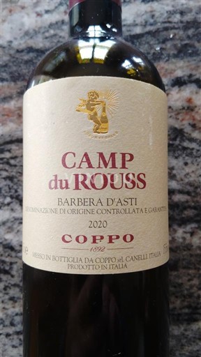 Piemonte Barbera d'Asti Coppo Camp du Rouss 2020