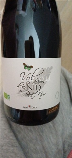 Wines Rouge sec Vol au-dessus d'un Nid de Pinot Noir Saint Maurice 2021 France Languedoc-Roussillon Cévennes IGP