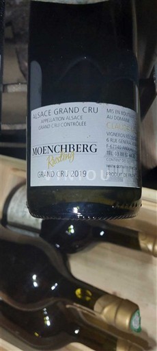 Alsace Ospecificerad Grand Cru Clair de Lune Moenchberg Riesling 2019