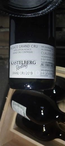 Alsace Alsace Grand Cru Grand Cru Claude Moritz Kastelberg Riesling 2019