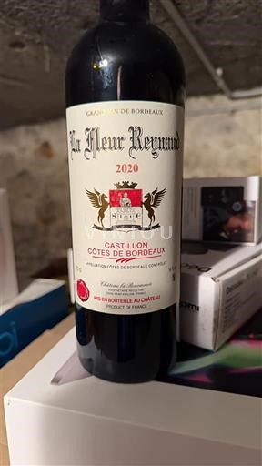 Bordeaux Castillon Côtes de Bordeaux La Fleur Reynaud 2020