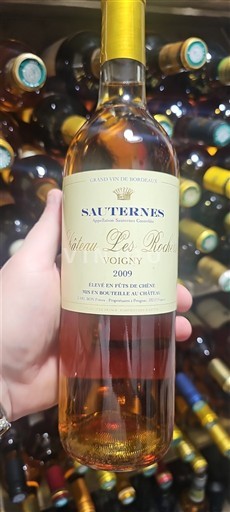 Bordeaux Sauternes Château Les Roches 2009