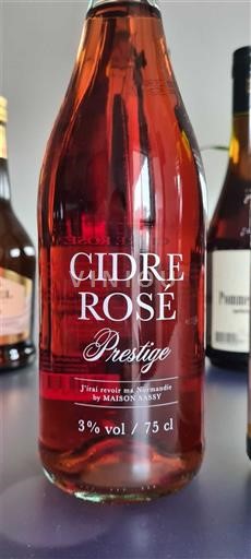 Sparkling Wines Rosé doux Prestige Maison Sassy Non millésimé France Normandy Vin de France