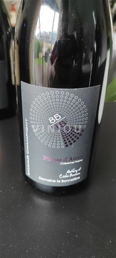 Loiren laakso Saumur-champigny Domaine La Bonnelière 85/15 2022