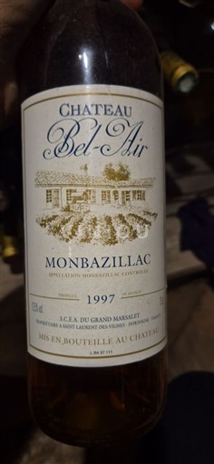 Tây Nam Monbazillac Château Bel-Air 1997