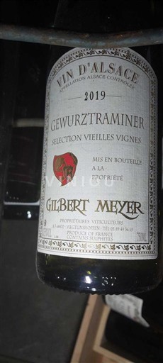 Elsass Gilbert Meyer Sélection Vieilles Vignes 2019