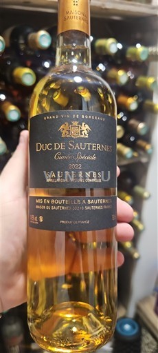 Bordeaux Sauternes Duc de Sauternes Spéciale 2022