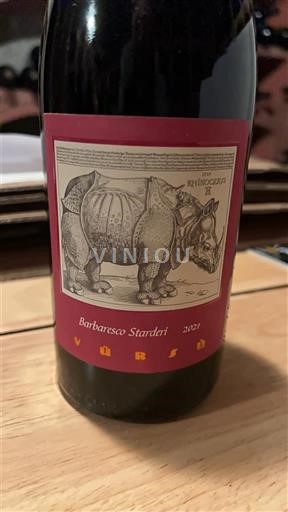 Piemonte Barbaresco Vursu Starderi 2021
