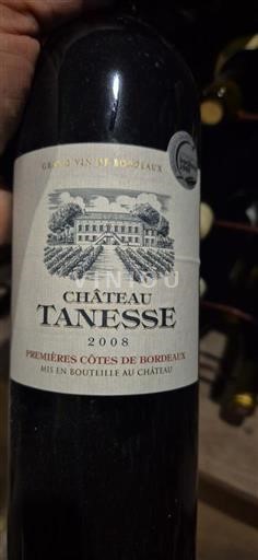 Bordeaux Prve obale Bordeauxa Château Tanesse 2008