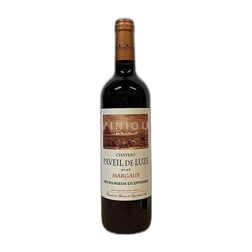 Bordeaux Margaux Château Paveil de Luze Cru bourgeois exceptionnel 2023