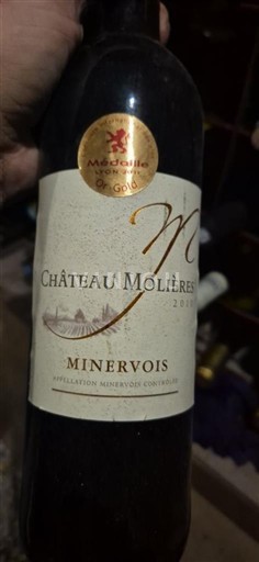 Languedoc Minervois Château Molières 2010