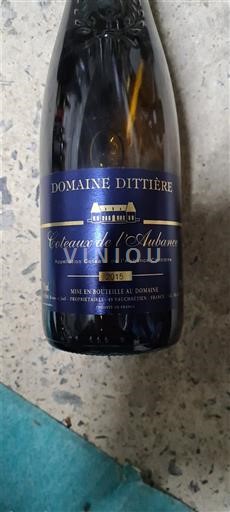 Loiredalen Coteaux-de-l'aubance Domaine Dittière 2015