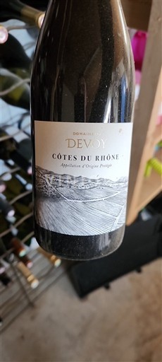 Rhône-dalen Côtes-du-Rhône Domaine Devoy Ikke årgangsbestemt