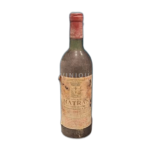 Bordéus Saint-Émilion Grand Cru Château Matras 1981