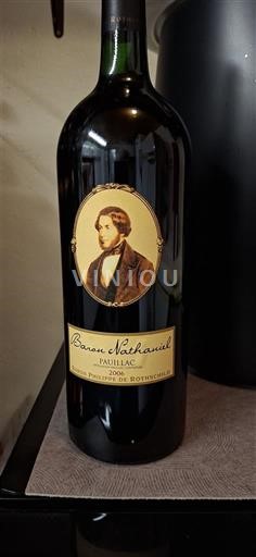 Vinos Rouge sec Baron Nathaniel Baron Philippe de Rothschild 2006 Francia Burdeos Pauillac AOC