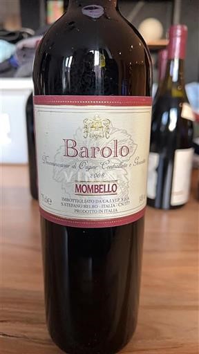Piemonte Barolo Mombello 2006