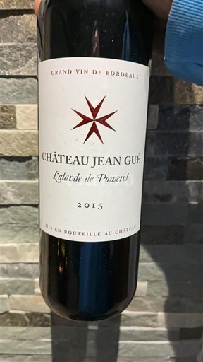 Bordeaux Lalande-de-Pomerol Château Jean Gué 2015