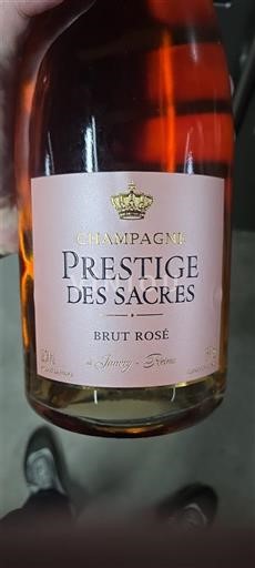 Champagne Prestige des Sacres Brut Rosé Niet-geïntegreerd