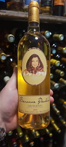 Vinos Blanc liquoreux Baronne Pauline Baron Philippe de Rothschild 2019 Francia Burdeos Sauternes AOC