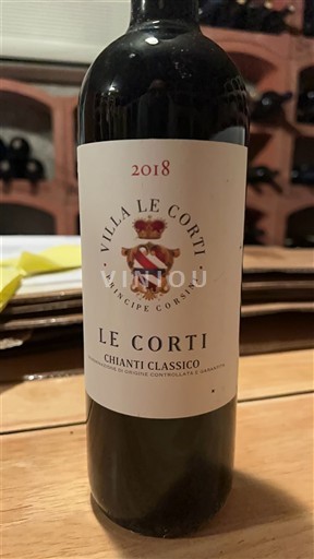 Toscana Chianti Classico Villa Le Corti Le Corti 2018