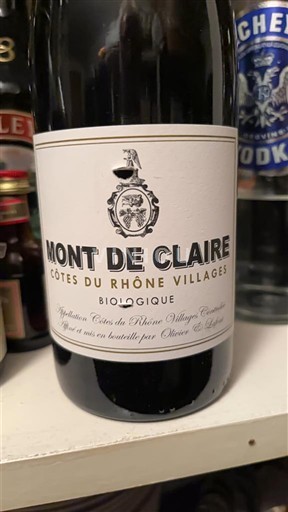Rhônetal Côtes-du-Rhône-Dörfer Mont de Claire 2020