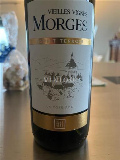 Vaud La Côte AOC Cave de La Côte Vieilles Vignes Esprit Terroir 2024