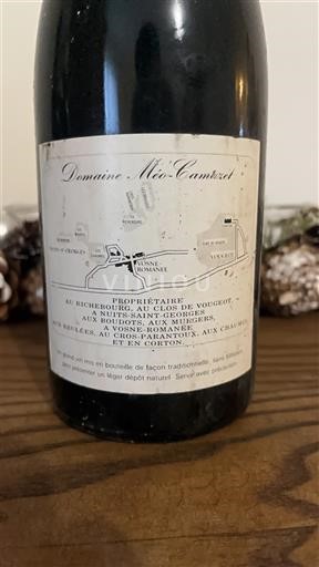 Burgund Vosne-Romanée Domaine Méo-Camuzet Ohne Jahrgang