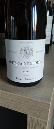Bourgogne Nuits-Saint-Georges Pierre Maizière 2023