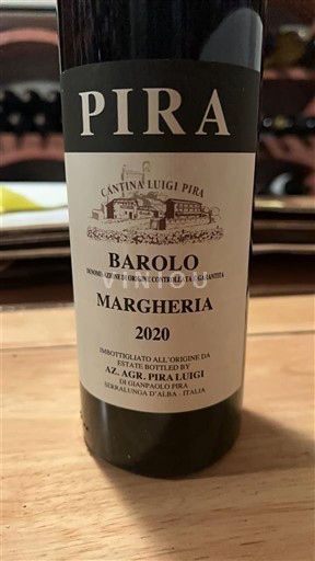 Piemonte Barolo Cantina Luigi Pira Margheria 2020