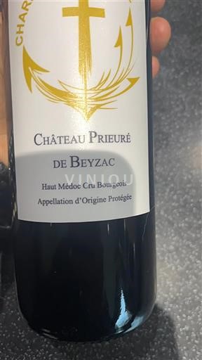 Bordeaux Haut-Médoc Cru Bourgeois Château Prieuré de Beyzac 2019