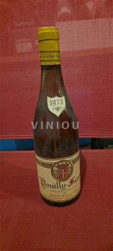 Burgundy Pouilly-Fuissé Louis Brillaud 1973