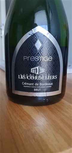 Bordeaux Crémant di Bordeaux Les Cordeliers Prestige Senza annata