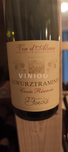 Alsacia Stoecklé Réservée 2022