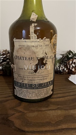 Vin Blanc sec Château Arlay 1979 France Jura Côtes-du-jura AOC