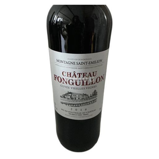Bordeaux Montagne-saint-émilion Château Fonguillon Vieilles Vignes 2016