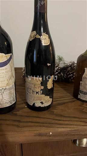 Loiren laakso Chinon Clos de l'Echo 1985