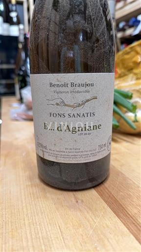 Languedoc Ikke specificeret Benoit Braujou B... d'Agniane 2014